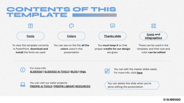 Expérience de camp d'hiver Modèles de présentation
