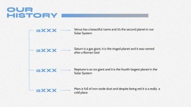 Expérience de camp d'hiver Modèles de présentation