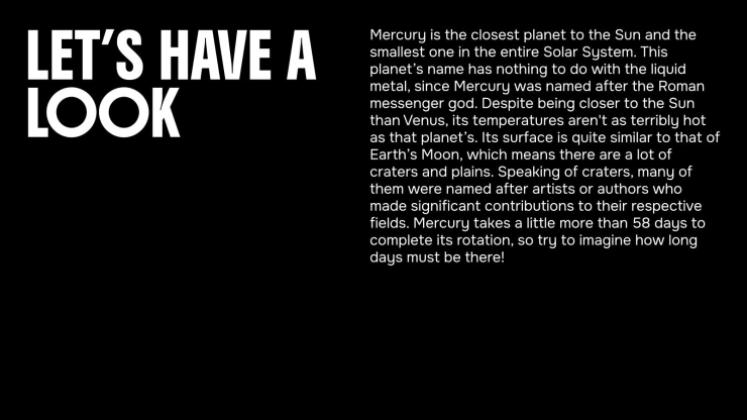 Modelo de apresentação Inspiração para lâmpada de lava