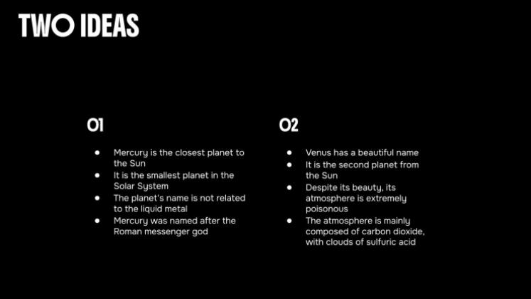 Modelo de apresentação Inspiração para lâmpada de lava