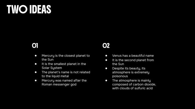 Modelo de apresentação Inspiração para lâmpada de lava