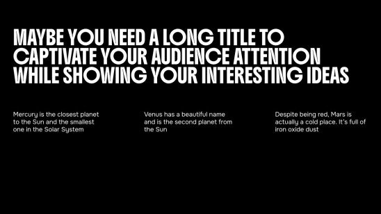 Modelo de apresentação Inspiração para lâmpada de lava