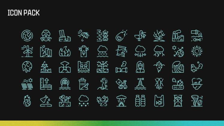 Welt-Ozon-Tag Präsentationsvorlage