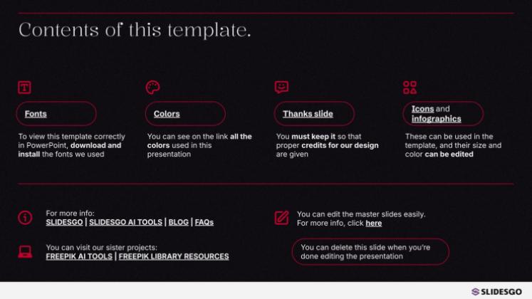 Magazine éditorial Modèles de présentation