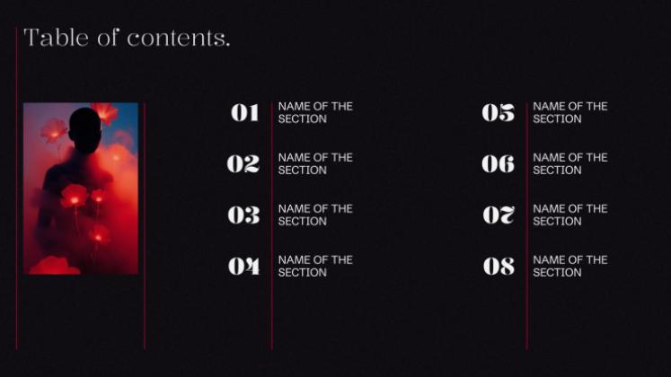 Magazine éditorial Modèles de présentation