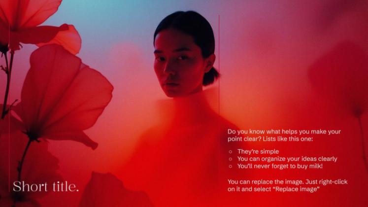 Magazine éditorial Modèles de présentation