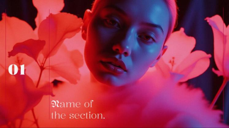 Magazine éditorial Modèles de présentation