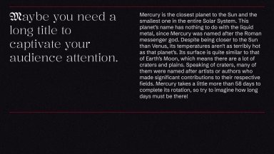 Magazine éditorial Modèles de présentation