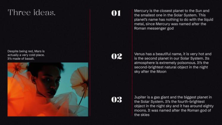 Magazine éditorial Modèles de présentation