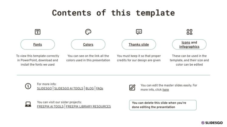 Medical History presentation template 