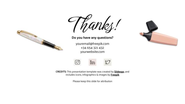 Academic Weekly Planner presentation template 