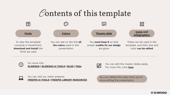 가을을 맞이하세요 프레젠테이션 템플릿