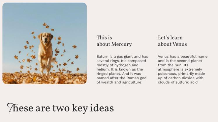 가을을 맞이하세요 프레젠테이션 템플릿