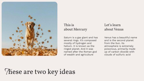 가을을 맞이하세요 프레젠테이션 템플릿