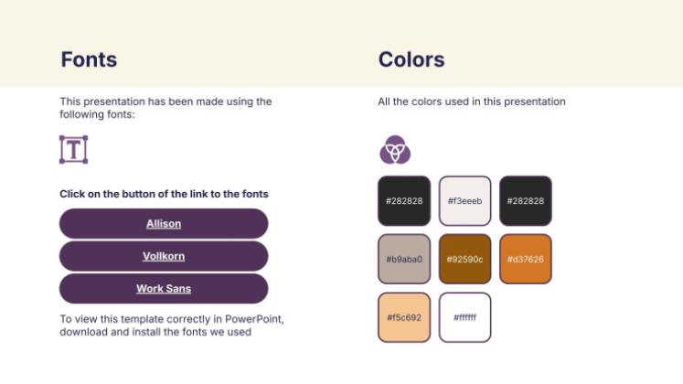 가을을 맞이하세요 프레젠테이션 템플릿