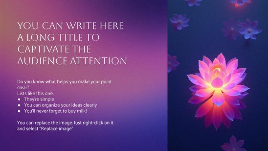 Exercices de pleine conscience pour la vie quotidienne Modèles de présentation