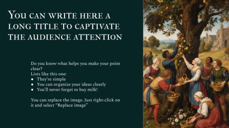 Modelo de apresentação Vida Medieval