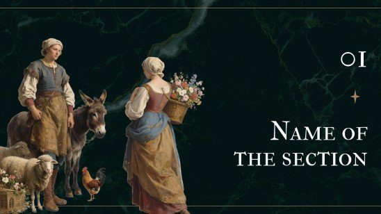 Modelo de apresentação Vida Medieval