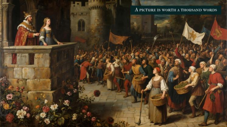 Modelo de apresentação Vida Medieval