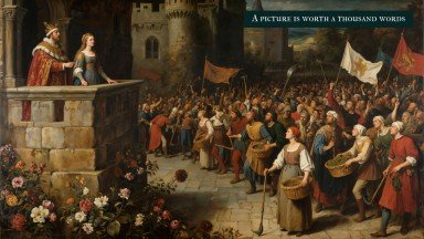 Modelo de apresentação Vida Medieval