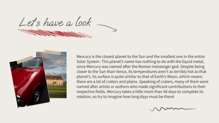 Inspiring Vision Board presentation template 