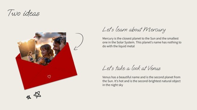 Inspiring Vision Board presentation template 