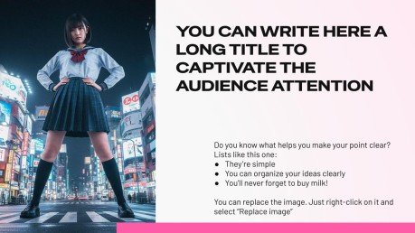 Modelo de apresentação Vida no Ensino Médio no Japão