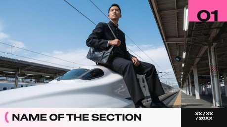 Modelo de apresentação Vida no Ensino Médio no Japão