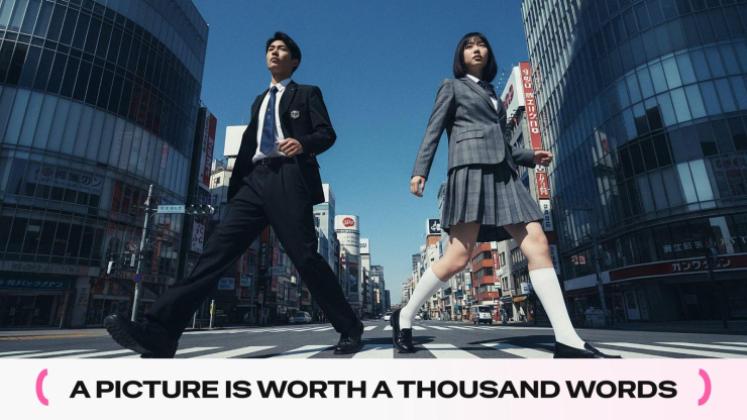 Modelo de apresentação Vida no Ensino Médio no Japão