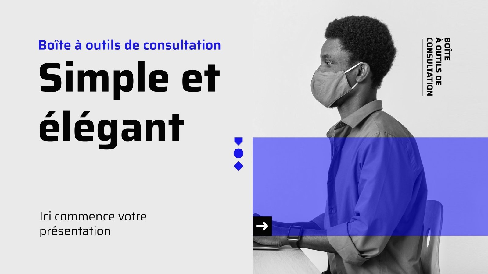 Simple et élégante - Boîte à outils de consultation Modèles de présentation