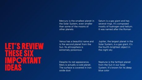 Modelo de apresentação Impacto da tipografia em negrito