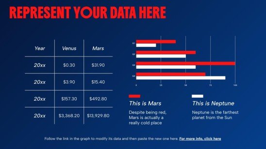 Modelo de apresentação Impacto da tipografia em negrito