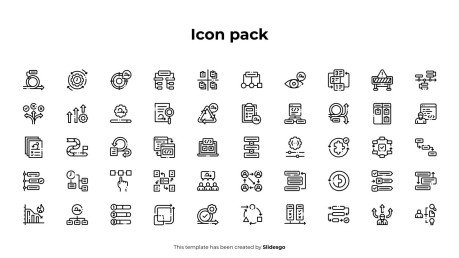 SCRUM Method Infographics presentation template 