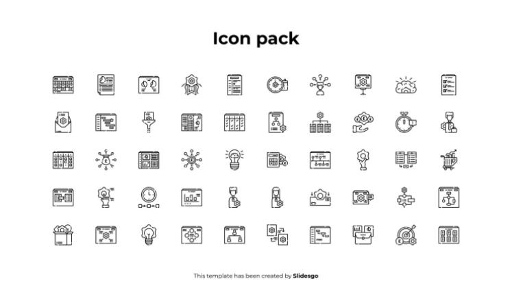 Infographies minimalistes claires et nettes Modèles de présentation