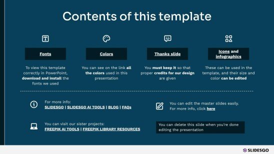 금융 교육 프레젠테이션 템플릿