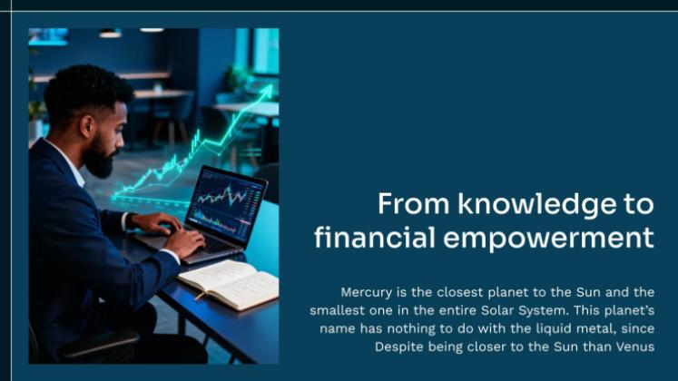 금융 교육 프레젠테이션 템플릿