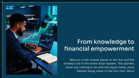 금융 교육 프레젠테이션 템플릿