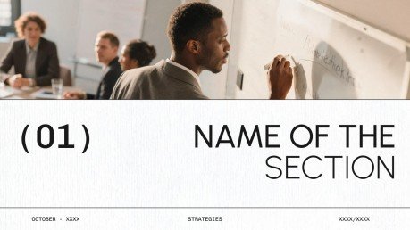 Plantilla de presentación Estrategias de mentoría