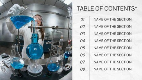 Chemiekonzepte Präsentationsvorlage