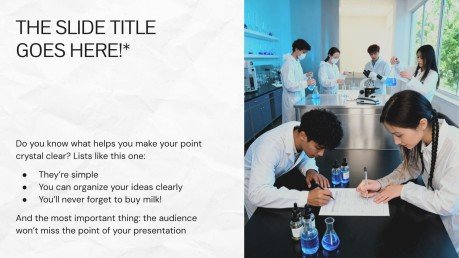 Chemiekonzepte Präsentationsvorlage