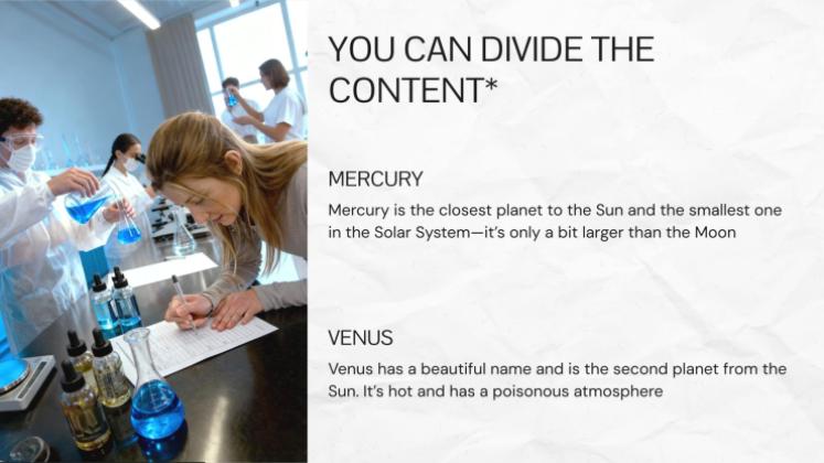 Chemiekonzepte Präsentationsvorlage