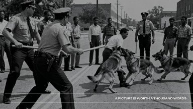 시민권 운동 프레젠테이션 템플릿