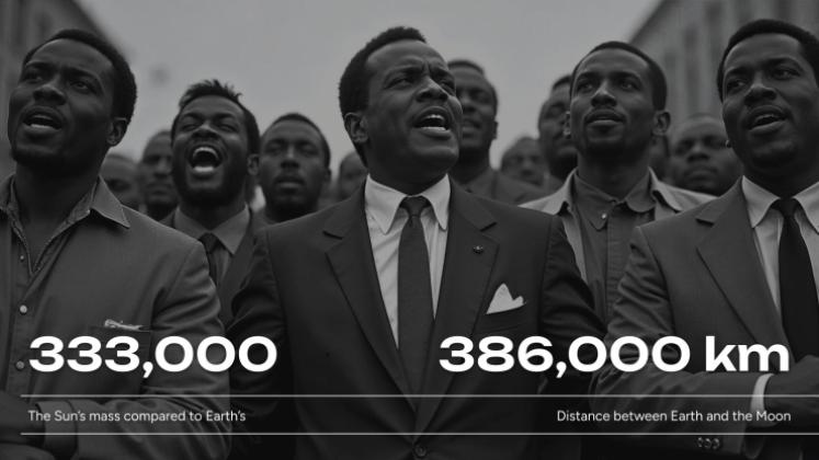 시민권 운동 프레젠테이션 템플릿