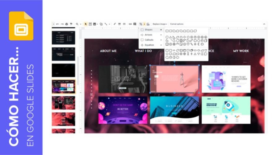 Cómo insertar, recortar y enmascarar imágenes en Google Slides | Tutoriales y Tips para tus presentaciones
