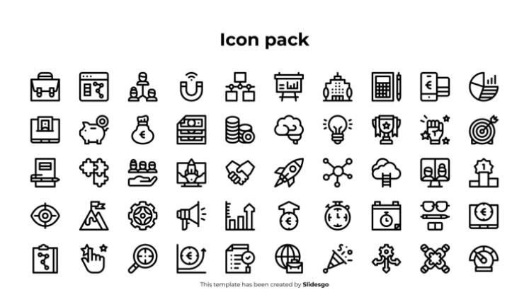 Infographie du tableau de bord Modèles de présentation