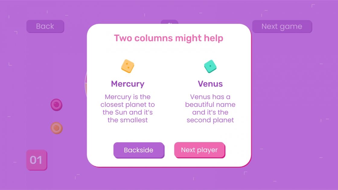 Learning Board Game Google Slides theme & PPT template
