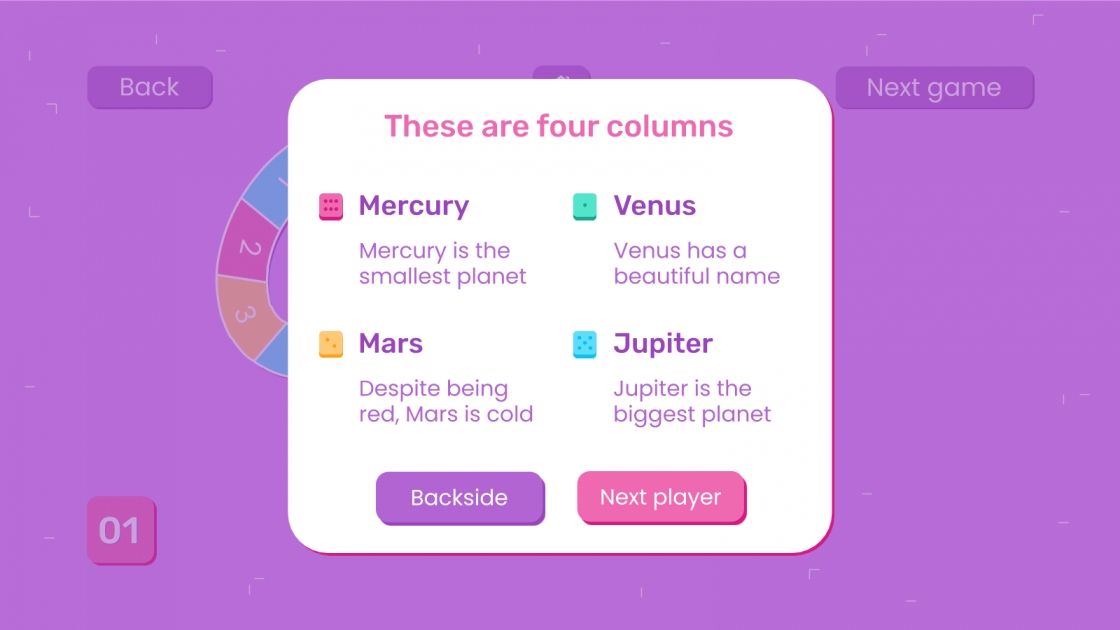 Learning Board Game Google Slides theme & PPT template