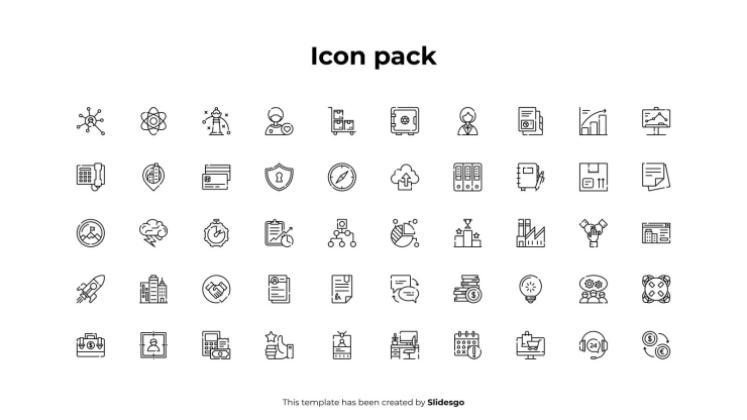 Plantilla de presentación Infografías de estrategia