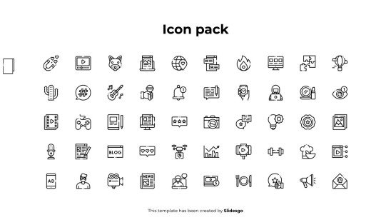 Plantilla de presentación Infografías de redes sociales