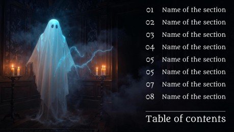 Plantilla de presentación Festividades de Halloween